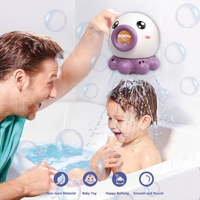 Load image into Gallery viewer, Octopus Fountain Bath Toy Water Jet Rotating Shower Bathroom Toy
