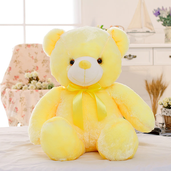 Load image into Gallery viewer, Creative Light Up LED Teddy Bear Colorful Glowing Christmas Gift
