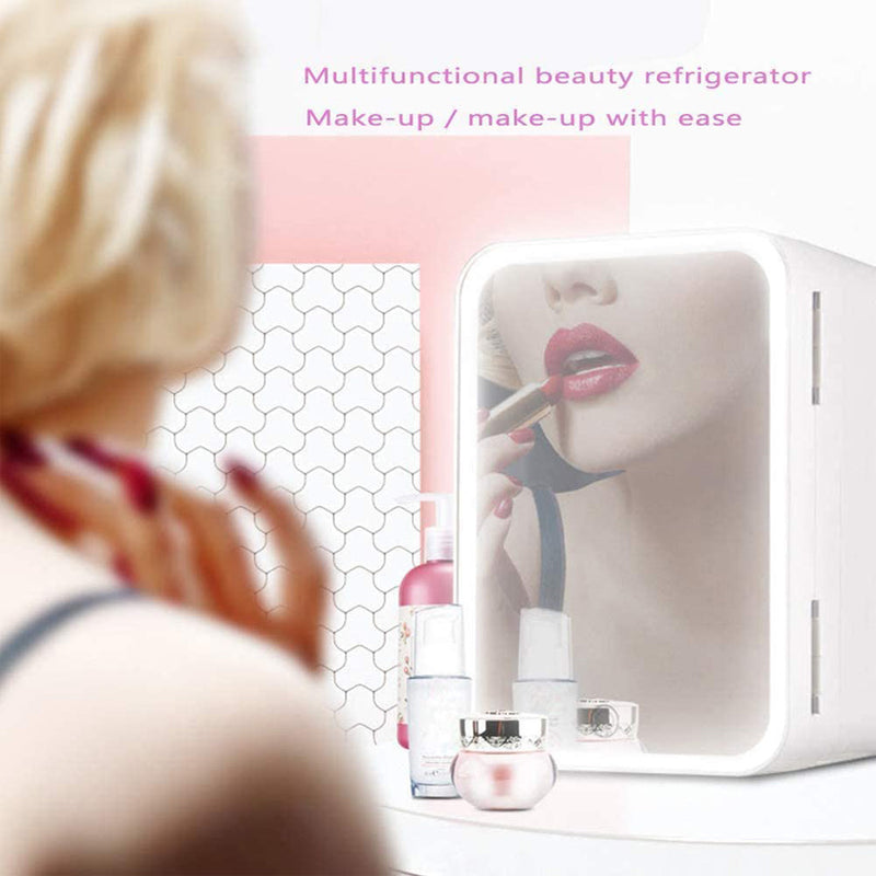 Load image into Gallery viewer, Makeup Portable Refrigerator Cooler and Warmer Freezer for Perfume and Beauty Skincare
