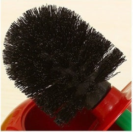 Load image into Gallery viewer, Long Handle Soft Hair Household Toilet Brush Cherry Toilet Brush Set
