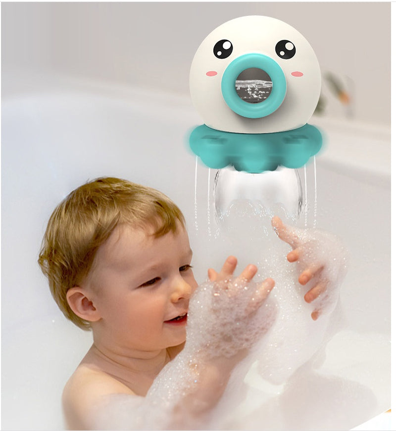 Load image into Gallery viewer, Octopus Fountain Bath Toy Water Jet Rotating Shower Bathroom Toy
