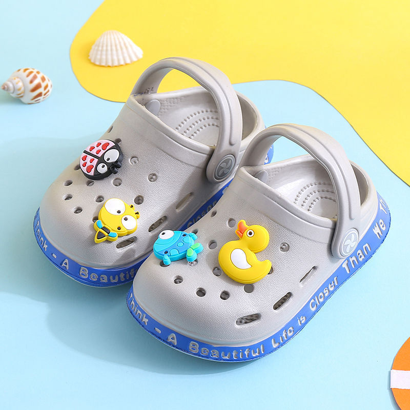 Load image into Gallery viewer, Kids Slippers for Boys Girls Cartoon Shoes Summer Toddler
