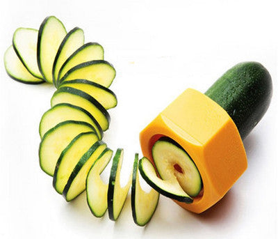 Load image into Gallery viewer, Kitchen Gadgets Spiral Knife Vegetable Cutter Kitchen Fixture Cucumber Slicer
