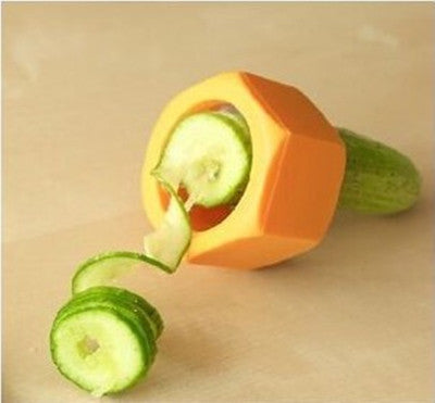 Load image into Gallery viewer, Kitchen Gadgets Spiral Knife Vegetable Cutter Kitchen Fixture Cucumber Slicer
