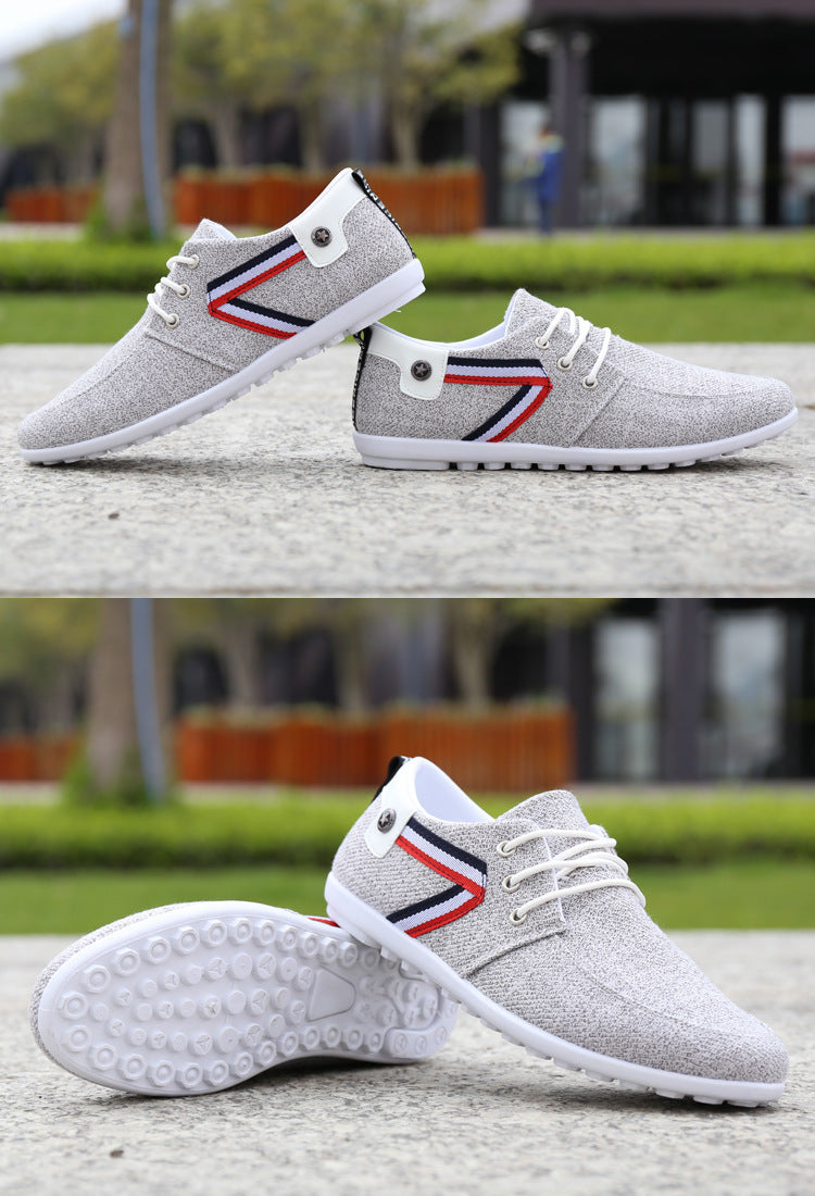 Load image into Gallery viewer, Men&#39;S Soft-Soled Canvas Shoes, Sports And Leisure Old Beijing Cloth Shoes
