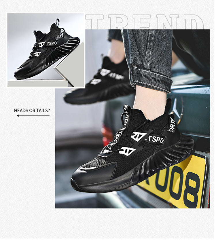 Load image into Gallery viewer, Foreign Trade Cross-Border Men&#39;S Shoes Summer Mesh Fly Woven
