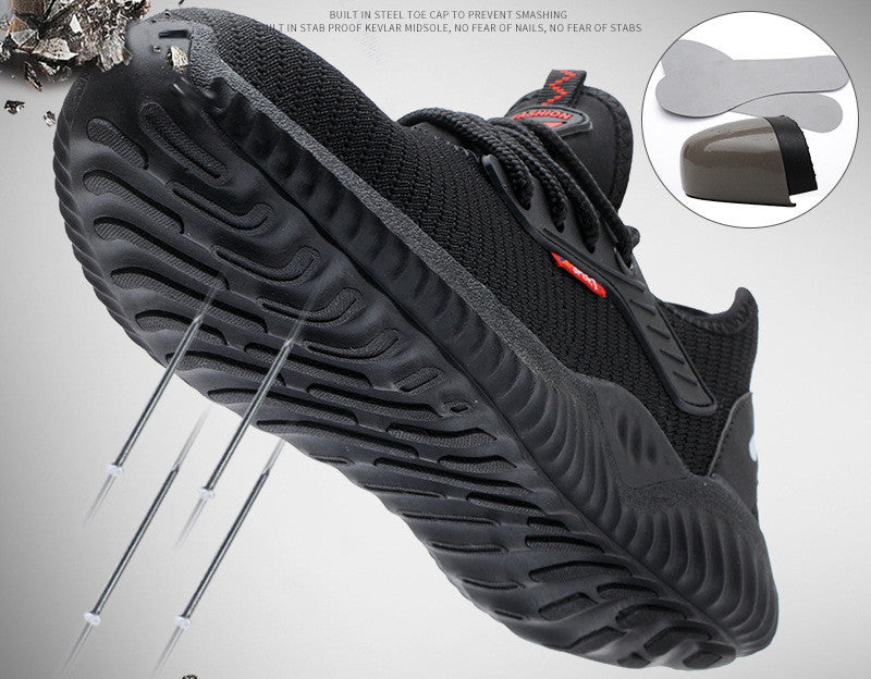 Load image into Gallery viewer, Breathable Safety Shoes Anti-smashing Work Safety Shoes
