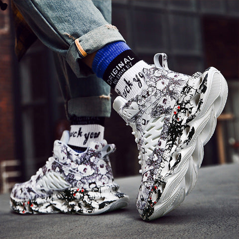 Load image into Gallery viewer, Trendy Camouflage Sports And Leisure Blade Old Shoes
