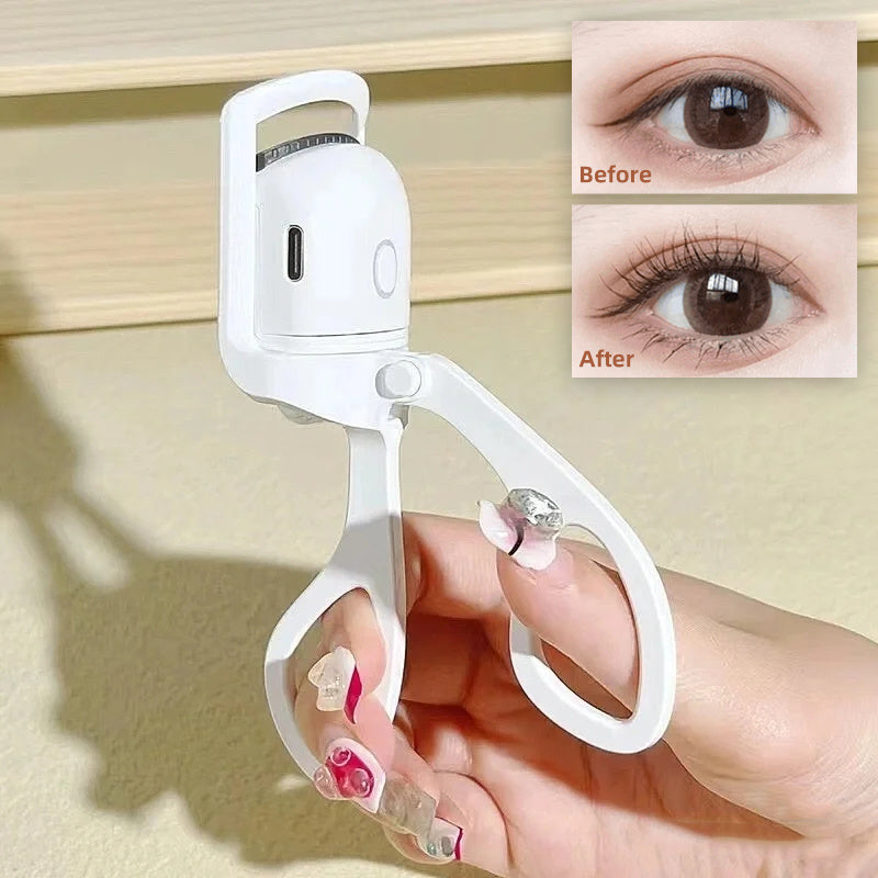 Load image into Gallery viewer, Eyelash Curler Portable Electric Heated Comb Eye Lash Long Lasting Eyelashes Curls
