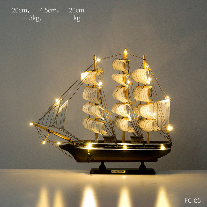 Load image into Gallery viewer, Home Creative Craft Decoration Sailing Decoration
