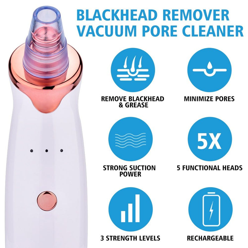 Load image into Gallery viewer, Blackhead Electric Suction Facial Washing Instrument Beauty Acne Cleaning
