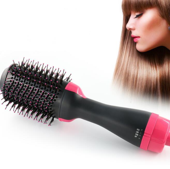 Load image into Gallery viewer, One-Step Electric Hair Dryer Comb Multifunctional Comb Straightener Hair Curling
