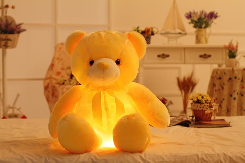 Load image into Gallery viewer, Creative Light Up LED Teddy Bear Colorful Glowing Christmas Gift
