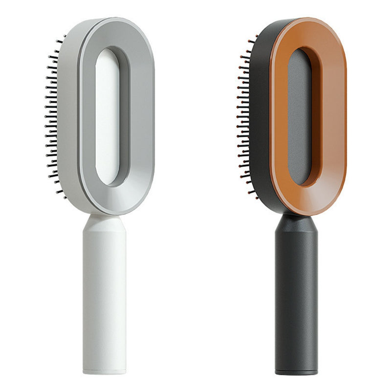 Load image into Gallery viewer, Self Cleaning Hair Brush For Women One-key Cleaning Hair
