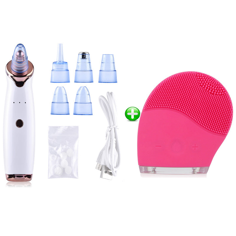 Load image into Gallery viewer, Blackhead Electric Suction Facial Washing Instrument Beauty Acne Cleaning
