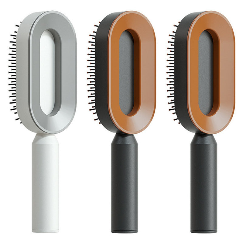 Load image into Gallery viewer, Self Cleaning Hair Brush For Women One-key Cleaning Hair
