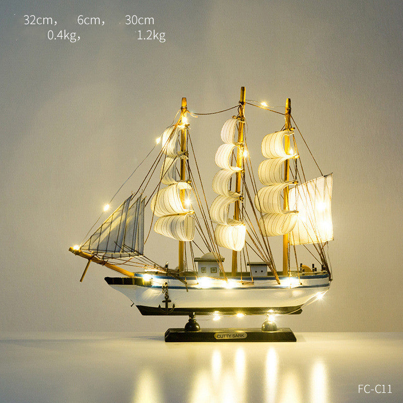 Load image into Gallery viewer, Home Creative Craft Decoration Sailing Decoration
