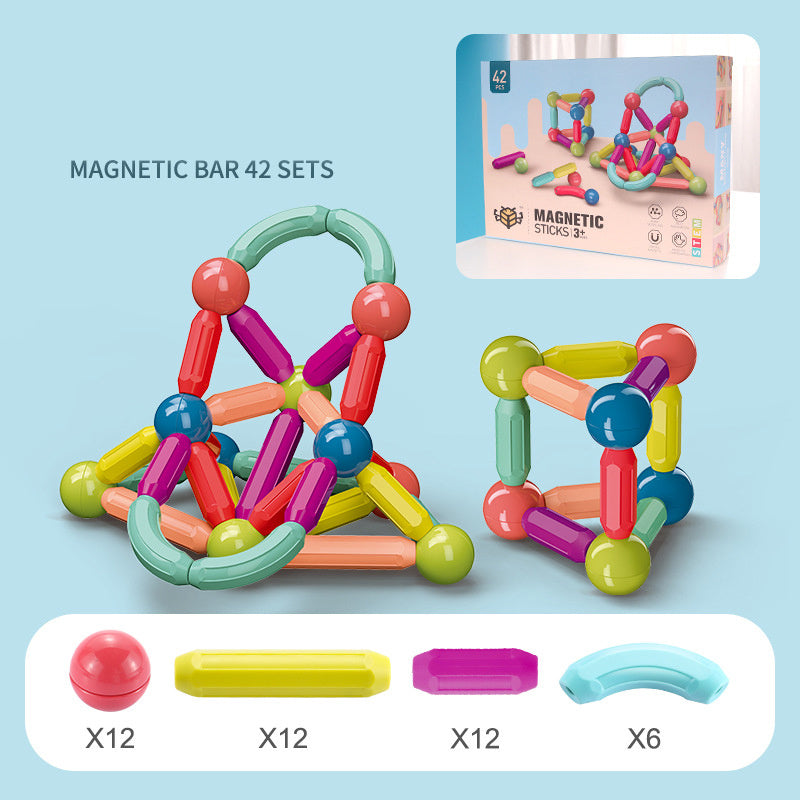 Load image into Gallery viewer, Baby Toys Magnetic Stick Building Blocks Game Magnets Children
