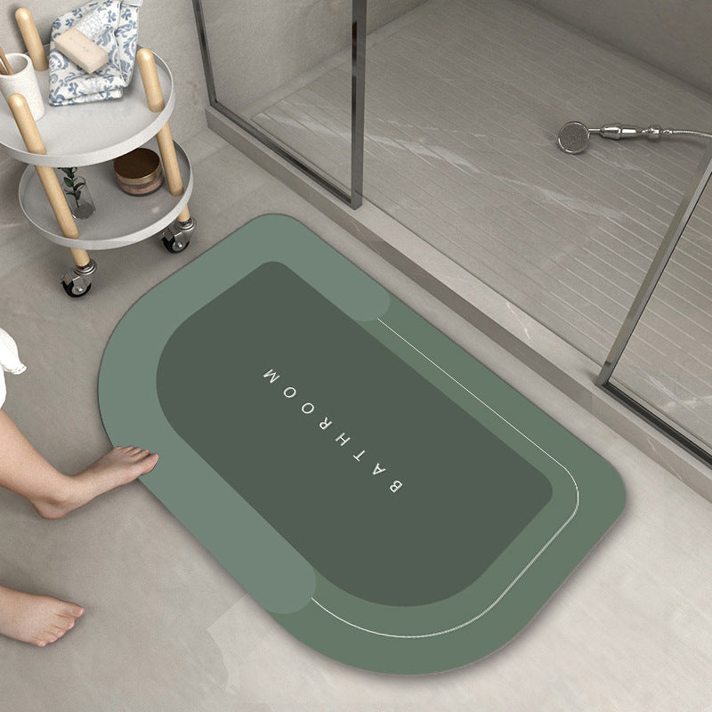 Load image into Gallery viewer, Cushion Cushion Bathroom Sliding  Door  Floor  Bathroom Foot Mat
