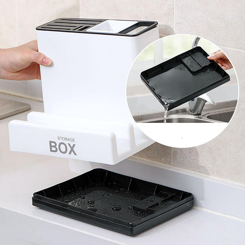 Load image into Gallery viewer, Tableware Storage Holders Kitchen Knife Plastic for Kitchen
