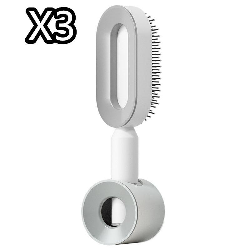 Load image into Gallery viewer, Self Cleaning Hair Brush For Women One-key Cleaning Hair
