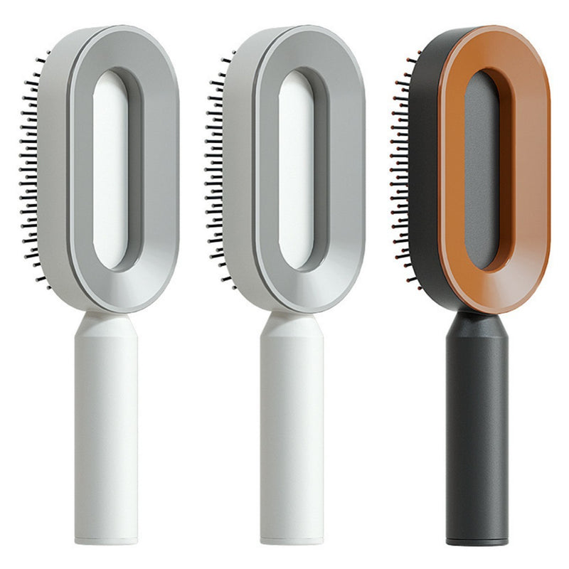 Load image into Gallery viewer, Self Cleaning Hair Brush For Women One-key Cleaning Hair
