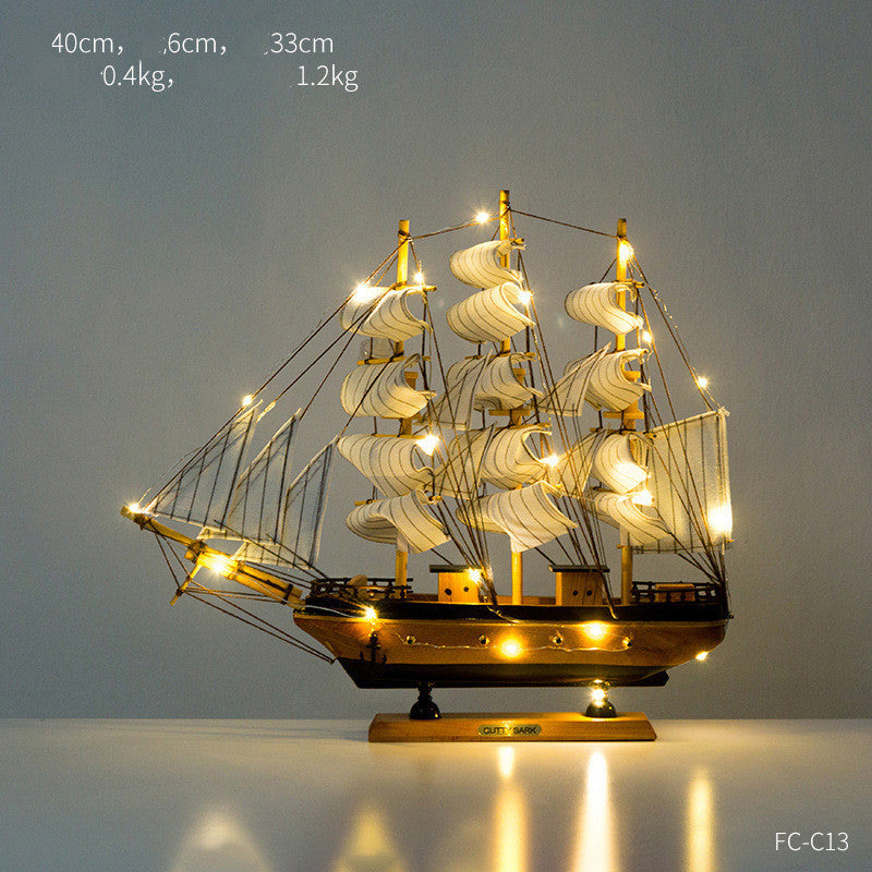 Load image into Gallery viewer, Home Creative Craft Decoration Sailing Decoration
