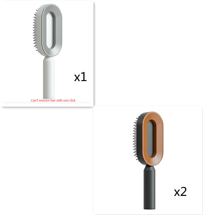 Load image into Gallery viewer, Self Cleaning Hair Brush For Women One-key Cleaning Hair
