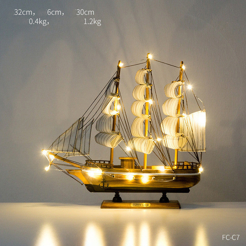 Load image into Gallery viewer, Home Creative Craft Decoration Sailing Decoration
