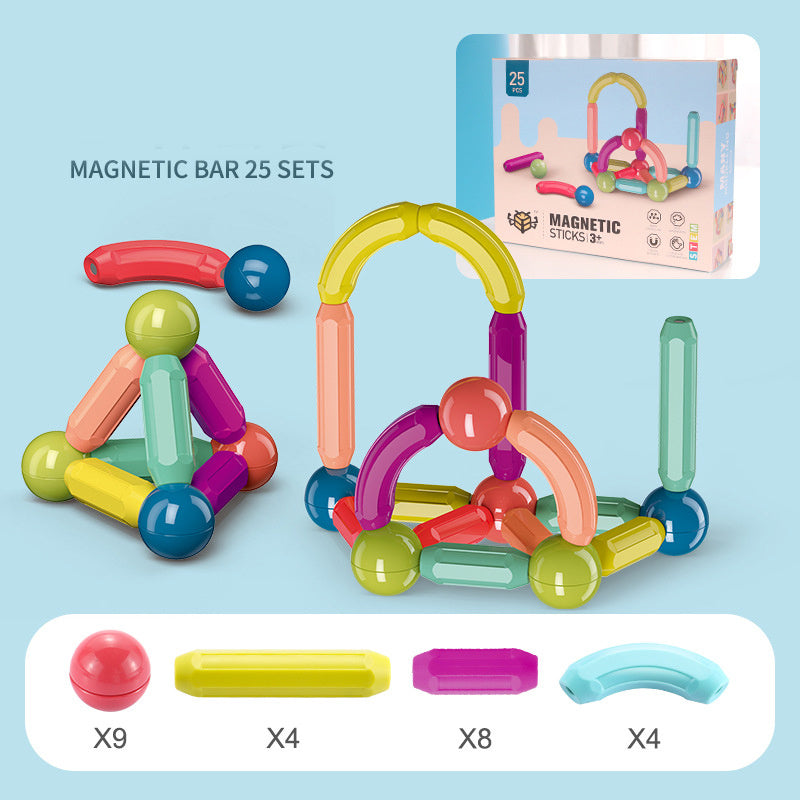 Load image into Gallery viewer, Baby Toys Magnetic Stick Building Blocks Game Magnets Children
