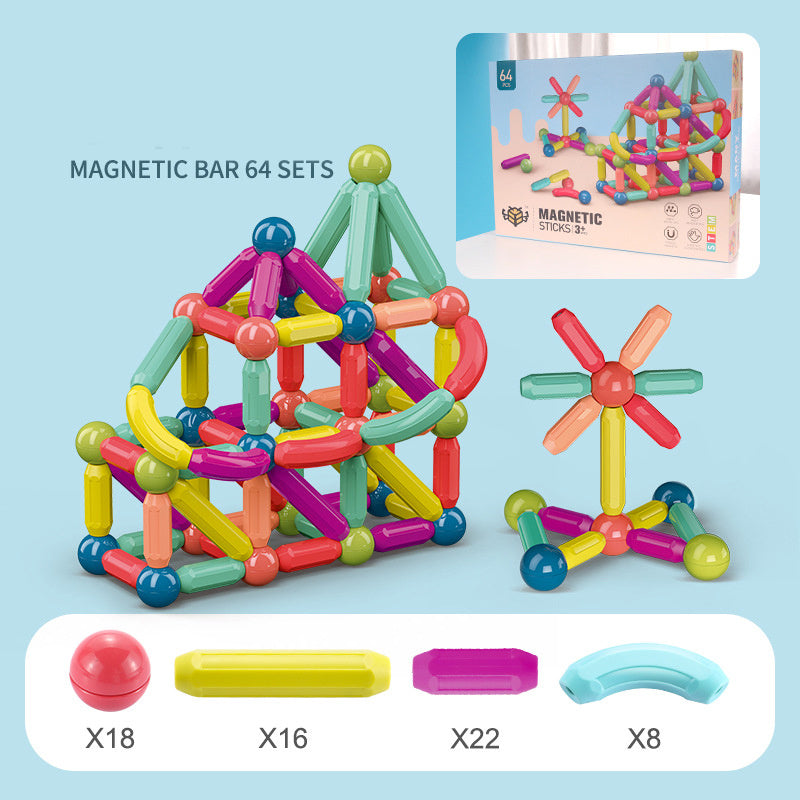 Load image into Gallery viewer, Baby Toys Magnetic Stick Building Blocks Game Magnets Children
