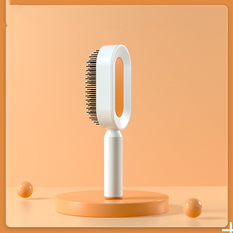 Load image into Gallery viewer, Self Cleaning Hair Brush For Women One-key Cleaning Hair
