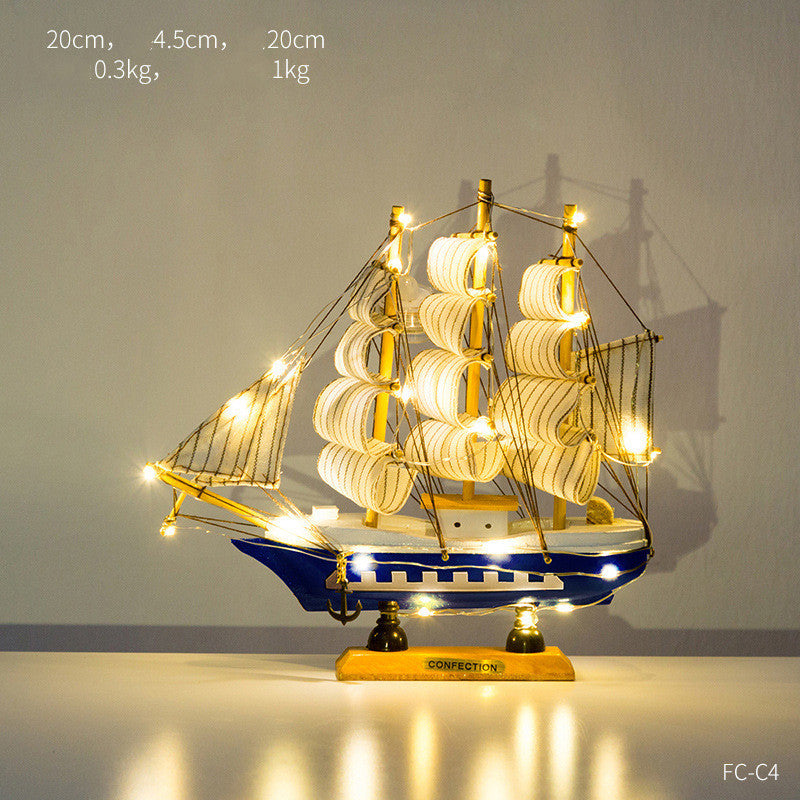 Load image into Gallery viewer, Home Creative Craft Decoration Sailing Decoration
