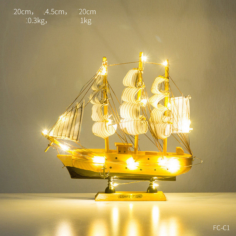 Load image into Gallery viewer, Home Creative Craft Decoration Sailing Decoration
