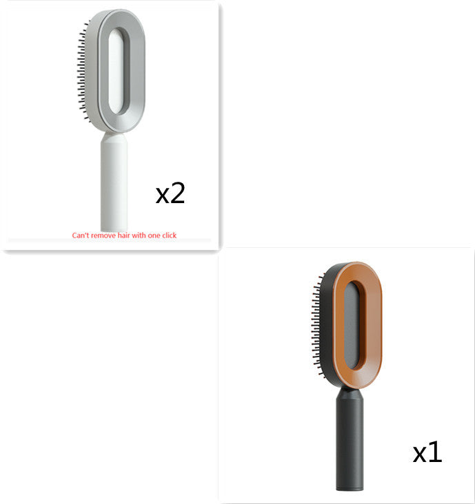 Load image into Gallery viewer, Self Cleaning Hair Brush For Women One-key Cleaning Hair
