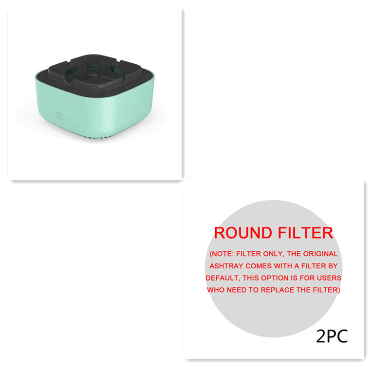 Load image into Gallery viewer, Smoke Removal Air Purification Ashtray Anion Purification Practical Automatic
