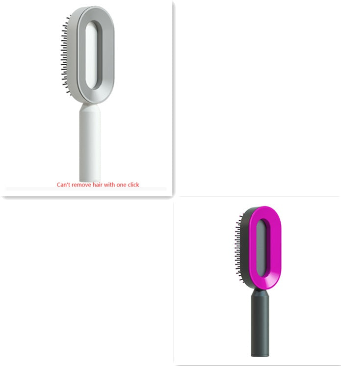 Load image into Gallery viewer, Self Cleaning Hair Brush For Women One-key Cleaning Hair
