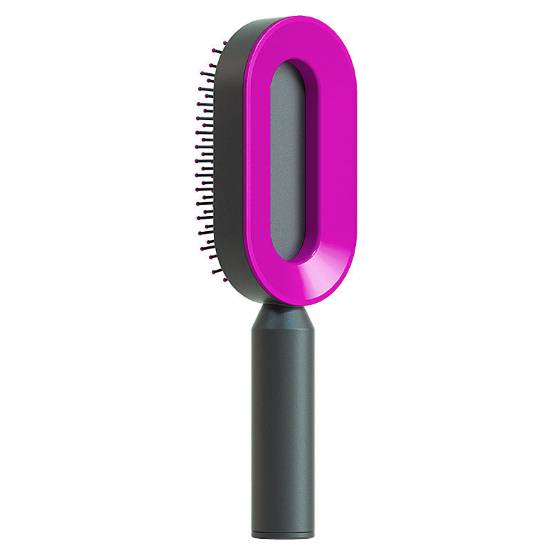 Load image into Gallery viewer, Self Cleaning Hair Brush For Women One-key Cleaning Hair
