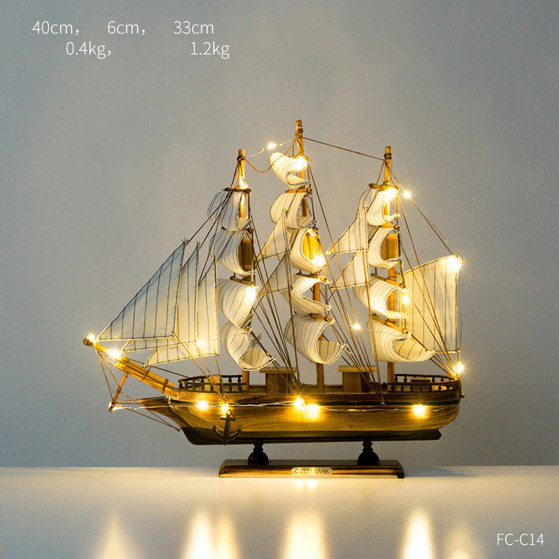 Load image into Gallery viewer, Home Creative Craft Decoration Sailing Decoration
